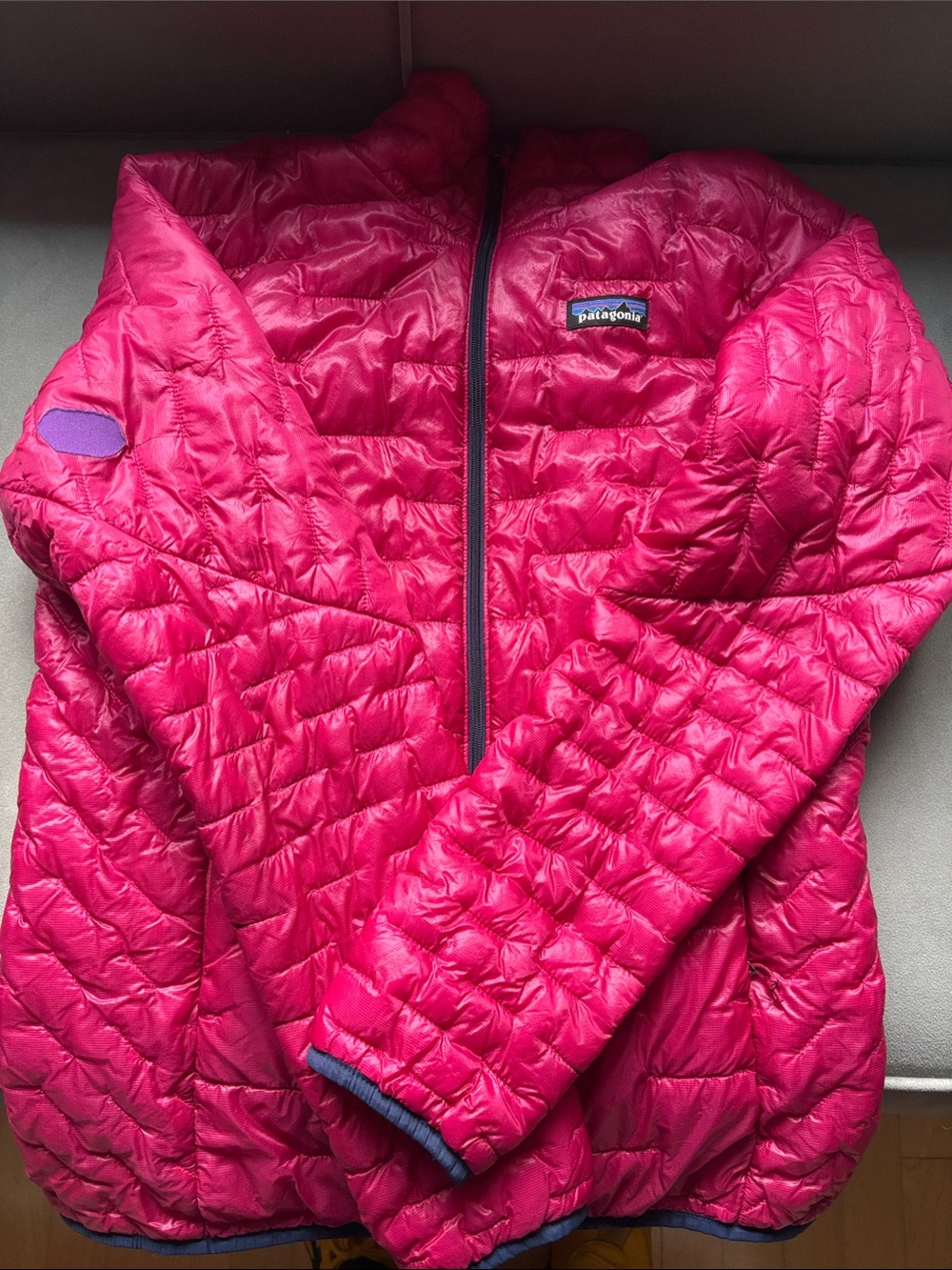 Patagonia Pink Lightweight Puffer Jacket